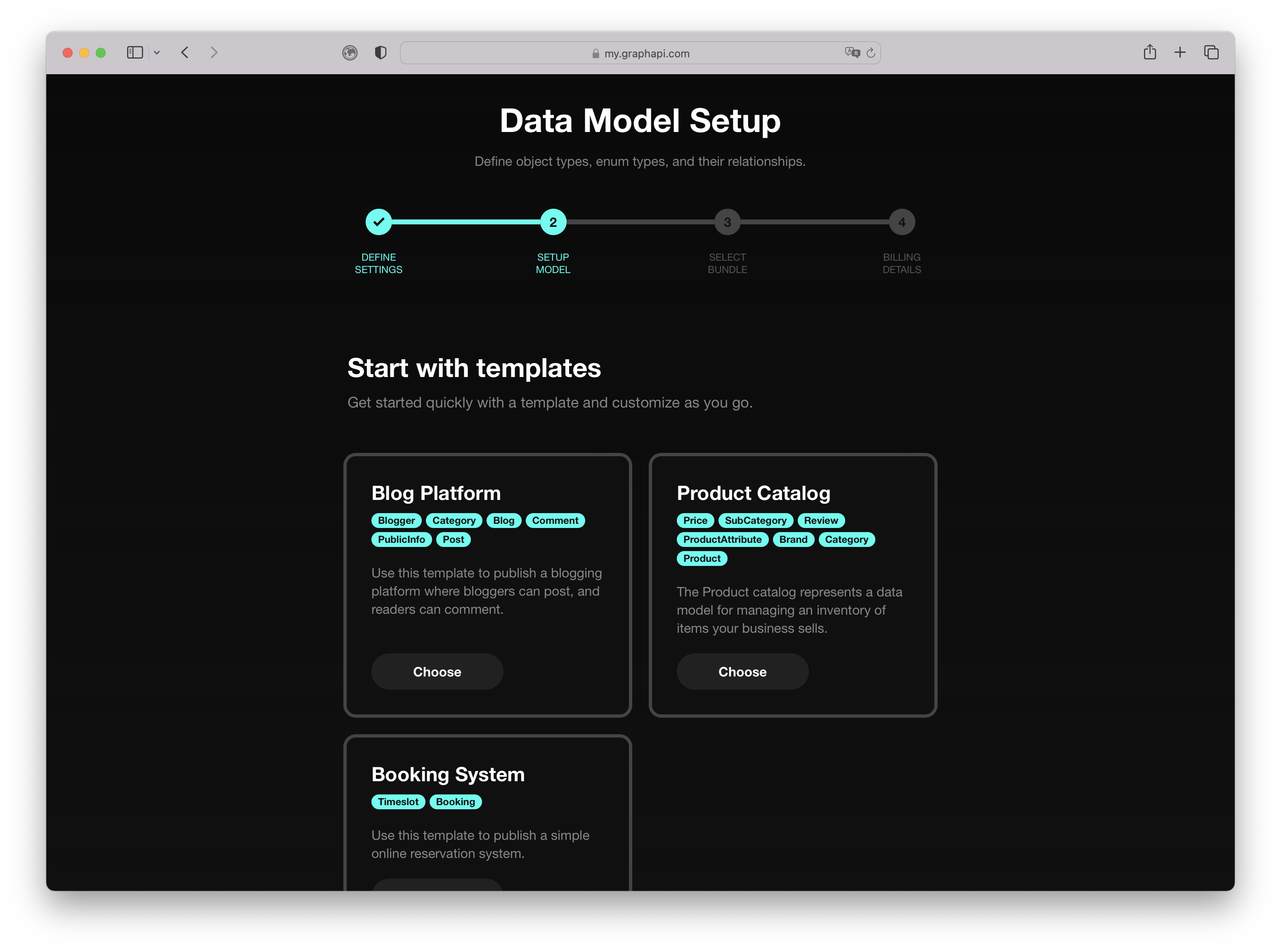 Setup Wizard - Step 2